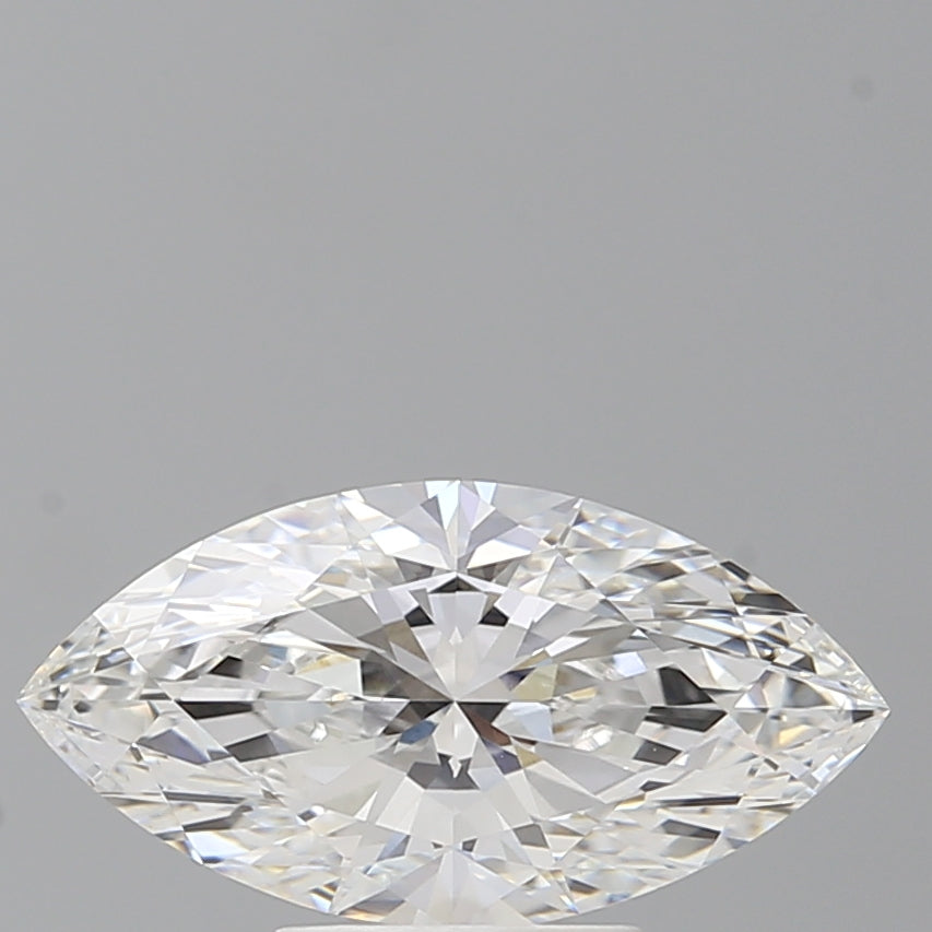 2.59 Carat Marquise Shaped, Ideal Cut, E Color, VVS2 Clarity, IGI Certified Lab Grown Diamond