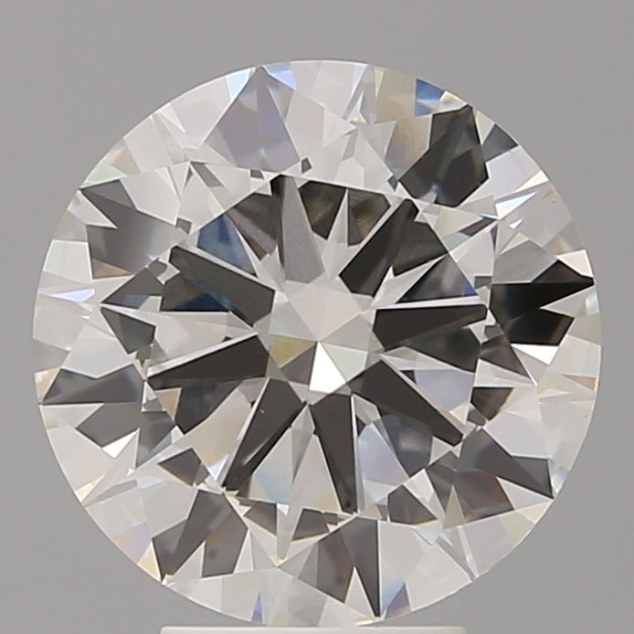 5.02 Carat Round Shaped, Excellent Cut, F Color, VVS2 Clarity, IGI Certified Lab Grown Diamond