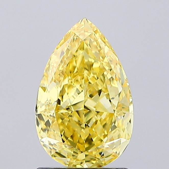 1.58 Carat Pear Shaped, Ideal Cut, VS2 Clarity, IGI Certified Lab Grown Diamond