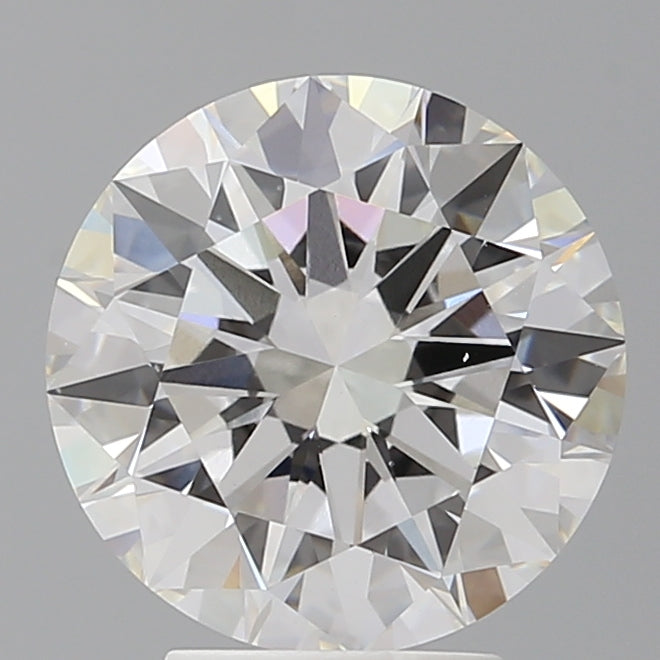 4.01 Carat Round Shaped, Excellent Cut, E Color, VVS2 Clarity, IGI Certified Lab Grown Diamond