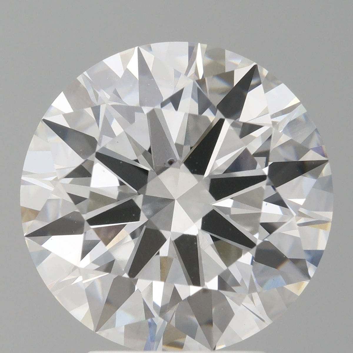 4.05 Carat Round Shaped, Ideal Cut, E Color, VS1 Clarity, IGI Certified Lab Grown Diamond