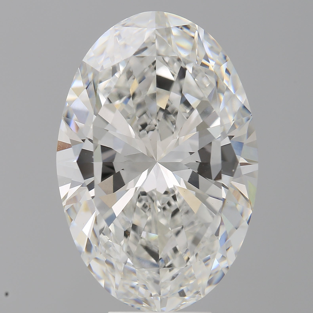 9.02 Carat Oval Shaped, Excellent Cut, F Color, VVS2 Clarity, IGI Certified Lab Grown Diamond