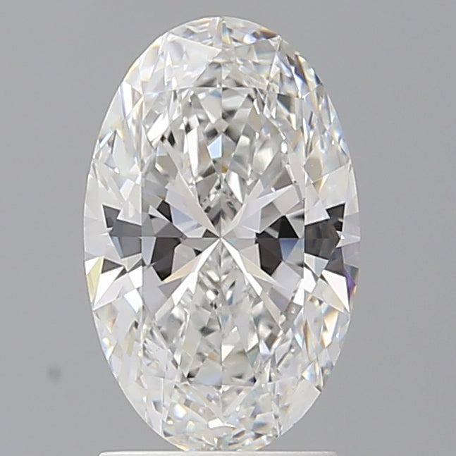 2.03 Carat Oval Shaped, Ideal Cut, E Color, VS1 Clarity, IGI Certified Lab Grown Diamond