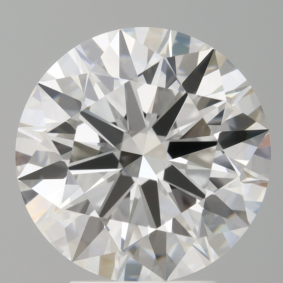 4.09 Carat Round Shaped, Ideal Cut, E Color, VVS2 Clarity, IGI Certified Lab Grown Diamond