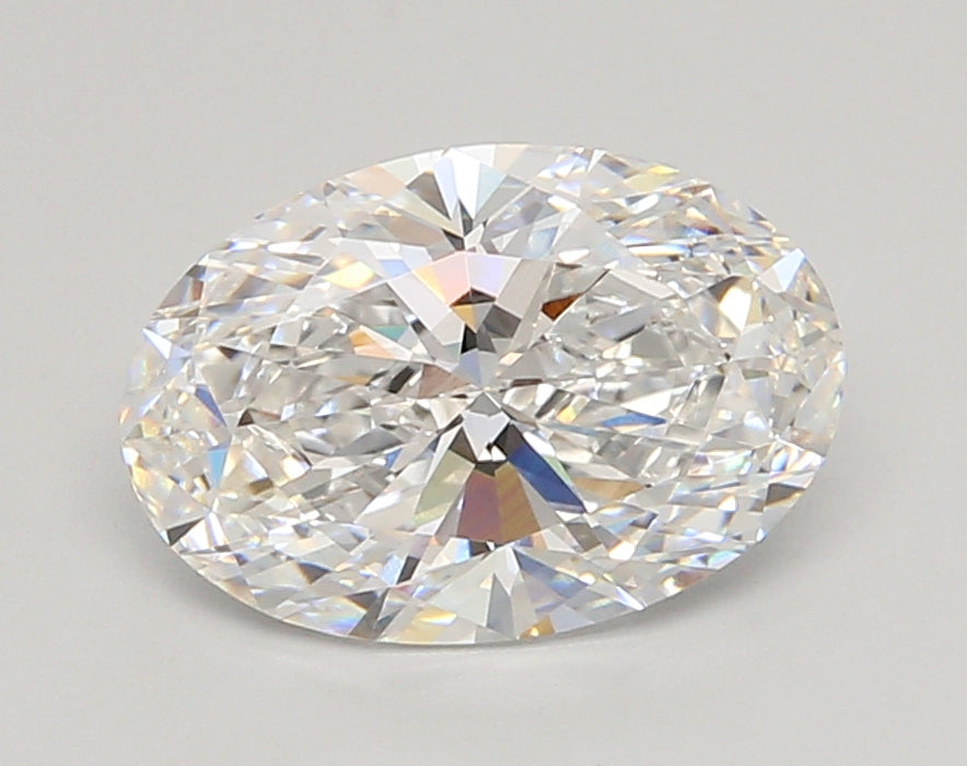 2.52 Carat Oval Shaped, Ideal Cut, E Color, VS1 Clarity, IGI Certified Lab Grown Diamond
