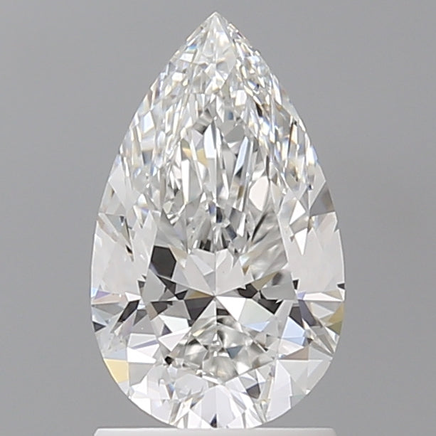 1.55 Carat Pear Shaped, Ideal Cut, E Color, VS1 Clarity, IGI Certified Lab Grown Diamond