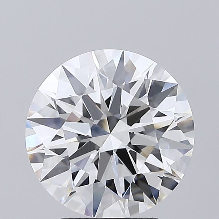 3.06 Carat Round Shaped, Ideal Cut, F Color, VVS2 Clarity, IGI Certified Lab Grown Diamond