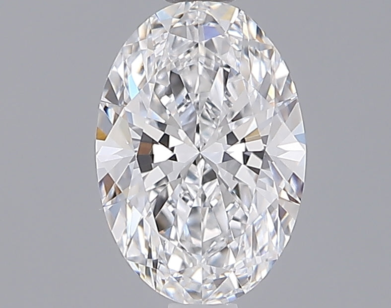 1.30 Carat Oval Shaped, Ideal Cut, D Color, IF Clarity, IGI Certified Lab Grown Diamond