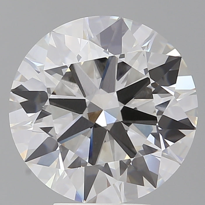 5.52 Carat Round Shaped, Ideal Cut, E Color, VVS2 Clarity, IGI Certified Lab Grown Diamond