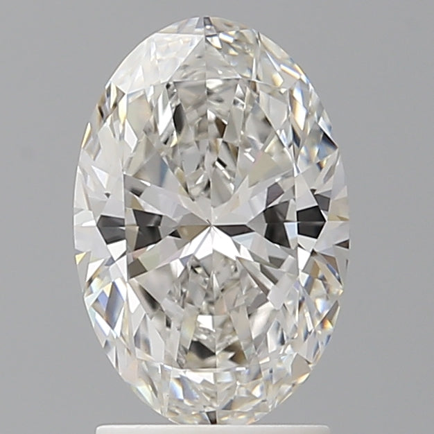 2.05 Carat Oval Shaped, Ideal Cut, F Color, VVS2 Clarity, IGI Certified Lab Grown Diamond