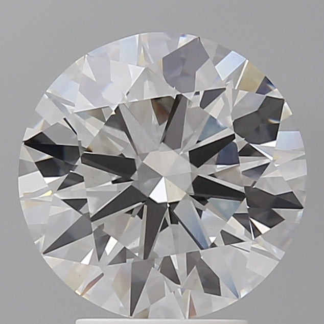 3.60 Carat Round Shaped, Ideal Cut, E Color, VVS2 Clarity, IGI Certified Lab Grown Diamond