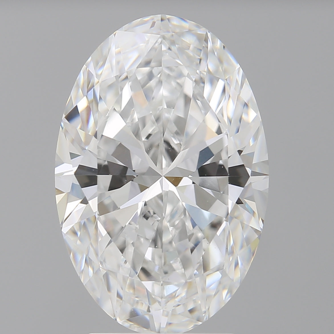 4.09 Carat Oval Shaped, Ideal Cut, E Color, VVS2 Clarity, IGI Certified Lab Grown Diamond