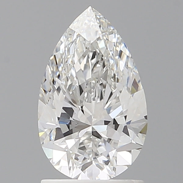 1.51 Carat Pear Shaped, Ideal Cut, E Color, VVS2 Clarity, IGI Certified Lab Grown Diamond