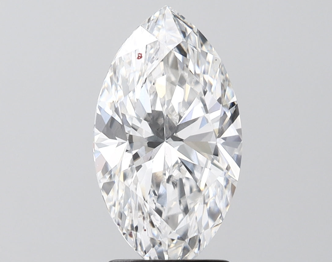 2.52 Carat Marquise Shaped, Ideal Cut, E Color, VS1 Clarity, IGI Certified Lab Grown Diamond