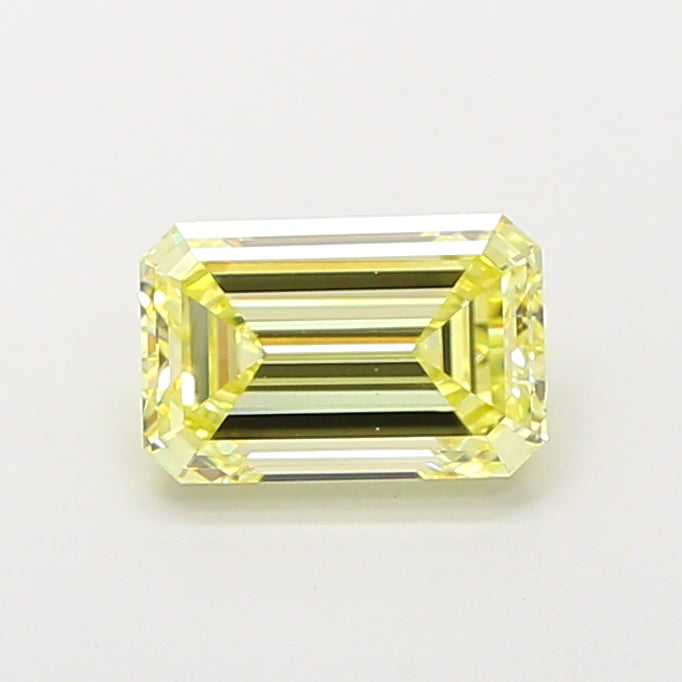 1.58 Carat Emerald Shaped, Ideal Cut, VS1 Clarity, IGI Certified Lab Grown Diamond