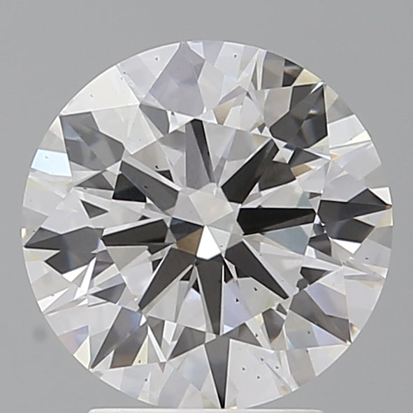 3.04 Carat Round Shaped, Ideal Cut, F Color, VS2 Clarity, IGI Certified Lab Grown Diamond