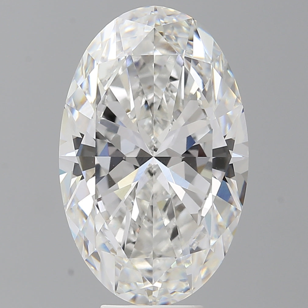 8.07 Carat Oval Shaped, Ideal Cut, E Color, VVS2 Clarity, IGI Certified Lab Grown Diamond