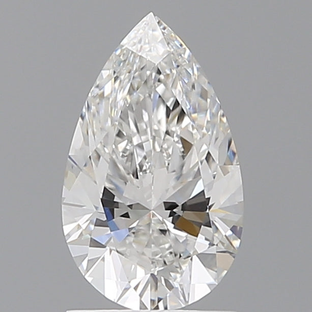 1.51 Carat Pear Shaped, Ideal Cut, E Color, VVS2 Clarity, IGI Certified Lab Grown Diamond
