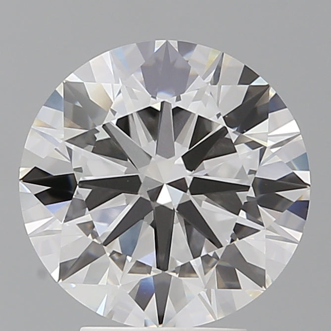 4.02 Carat Round Shaped, Ideal Cut, E Color, VVS2 Clarity, IGI Certified Lab Grown Diamond