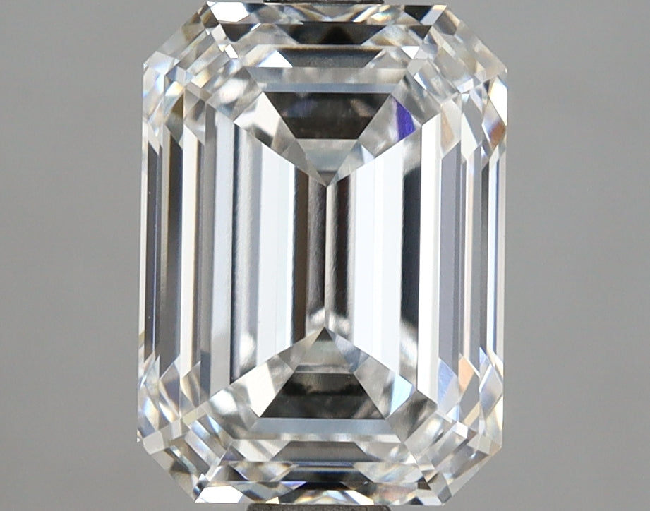 3.55 Carat Emerald Shaped, Ideal Cut, E Color, VVS1 Clarity, IGI Certified Lab Grown Diamond
