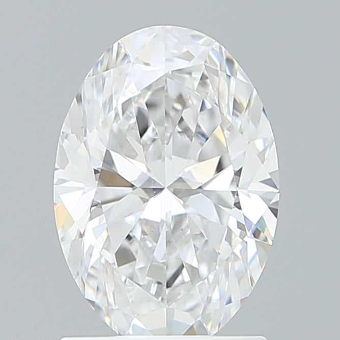 1.56 Carat Oval Shaped, Ideal Cut, E Color, VVS2 Clarity, IGI Certified Lab Grown Diamond