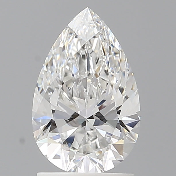 1.60 Carat Pear Shaped, Ideal Cut, E Color, VVS2 Clarity, IGI Certified Lab Grown Diamond
