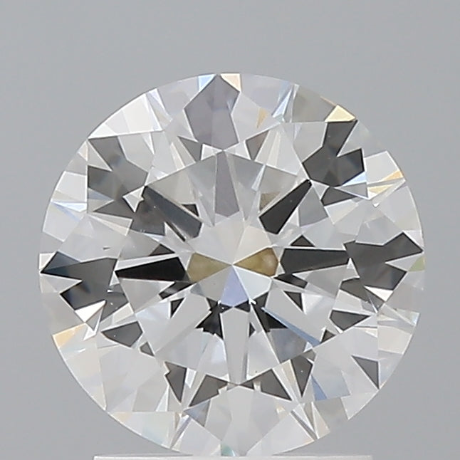 2.04 Carat Round Shaped, Excellent Cut, E Color, VVS2 Clarity, IGI Certified Lab Grown Diamond