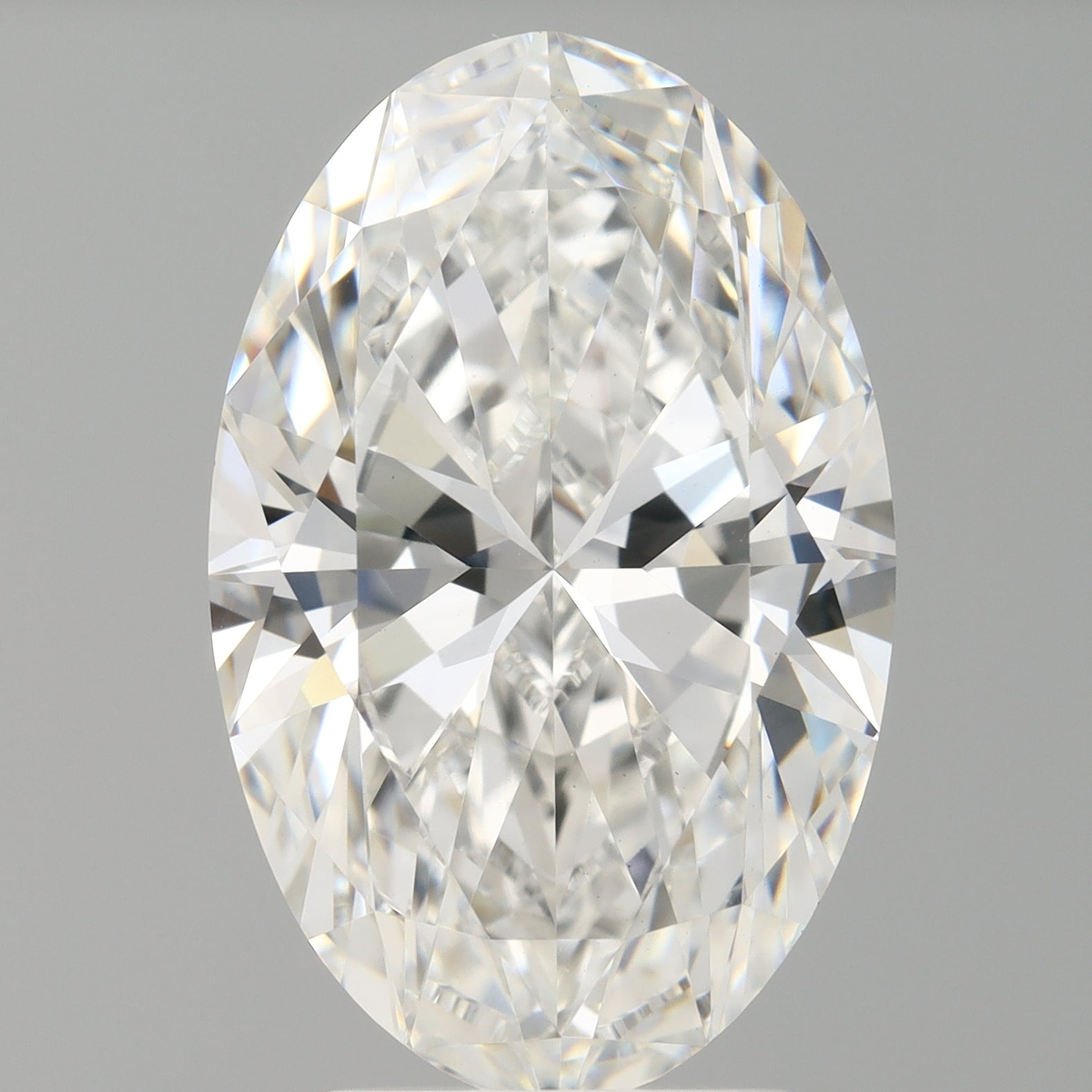 4.00 Carat Oval Shaped, Ideal Cut, F Color, VVS2 Clarity, IGI Certified Lab Grown Diamond