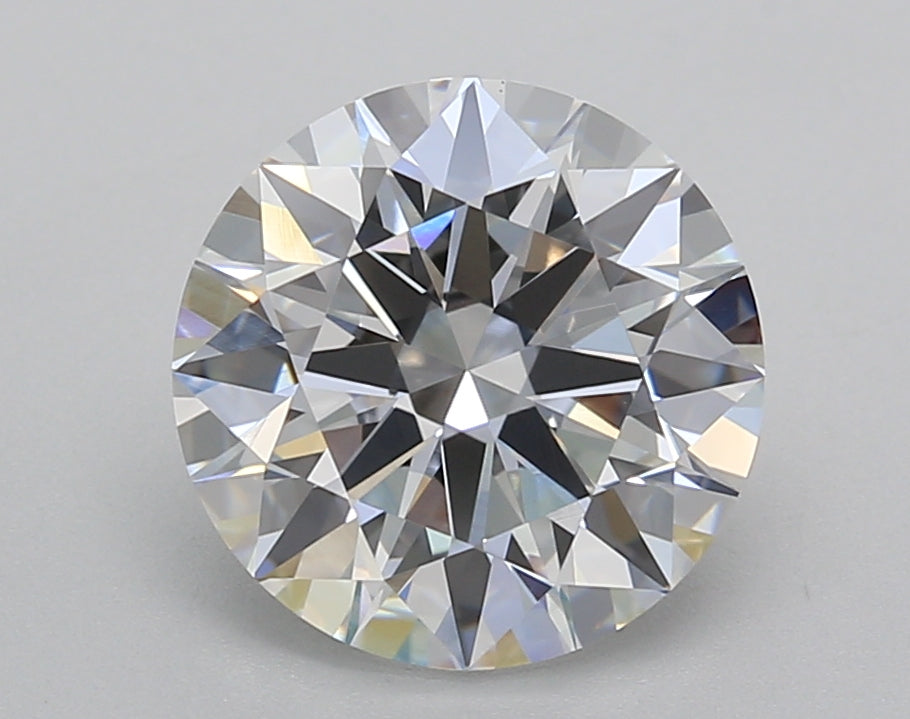 3.02 Carat Round Shaped, Ideal Cut, D Color, VS1 Clarity, IGI Certified Lab Grown Diamond