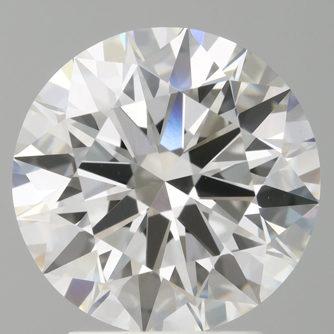 3.09 Carat Round Shaped, Ideal Cut, E Color, VVS2 Clarity, IGI Certified Lab Grown Diamond