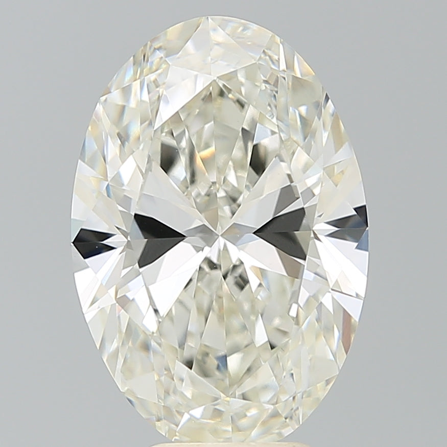 6.30 Carat Oval Shaped, Ideal Cut, H Color, VVS2 Clarity, IGI Certified Lab Grown Diamond