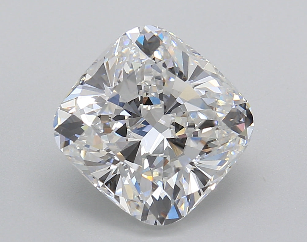3.52 Carat Cushion Shaped, Excellent Cut, E Color, VS1 Clarity, IGI Certified Lab Grown Diamond