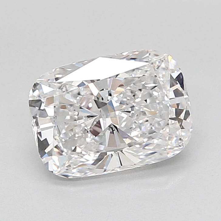 2.54 Carat Cushion Shaped, Ideal Cut, D Color, VVS2 Clarity, IGI Certified Lab Grown Diamond