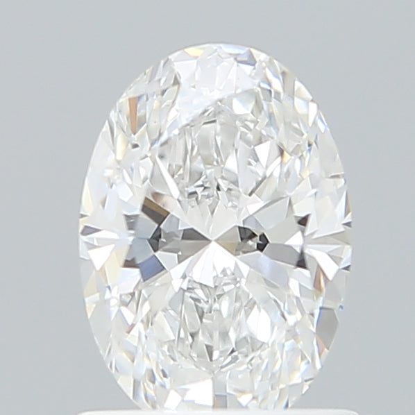 1.03 Carat Oval Shaped, Ideal Cut, D Color, VVS2 Clarity, IGI Certified Lab Grown Diamond