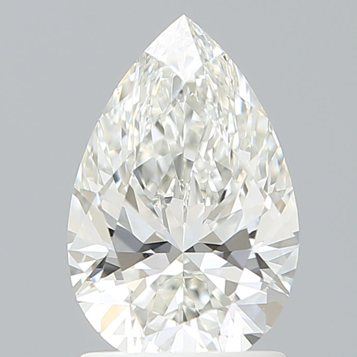 1.57 Carat Pear Shaped, Ideal Cut, F Color, VVS2 Clarity, IGI Certified Lab Grown Diamond
