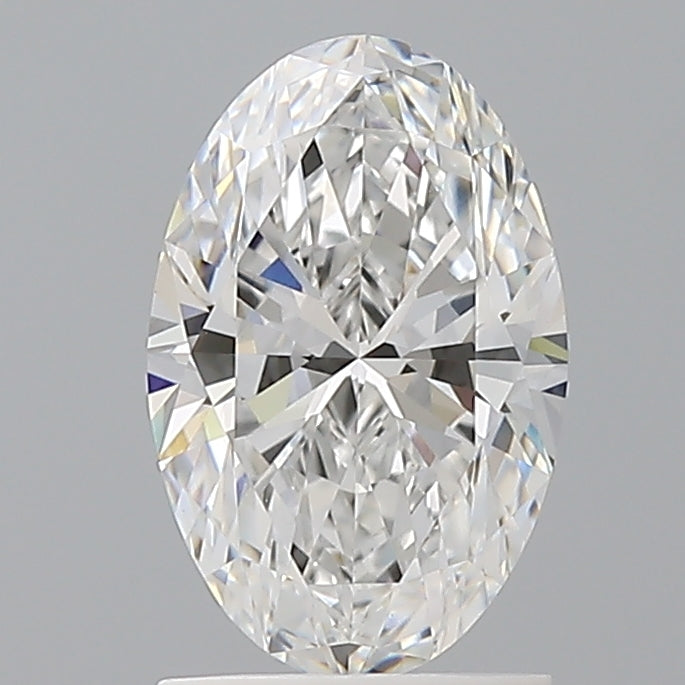1.59 Carat Oval Shaped, Ideal Cut, E Color, VVS2 Clarity, IGI Certified Lab Grown Diamond