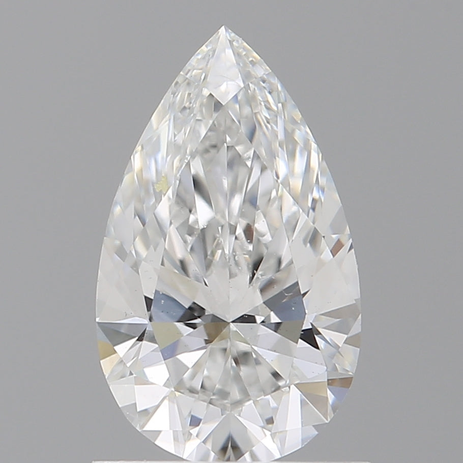 1.08 Carat Pear Shaped, Ideal Cut, E Color, VS1 Clarity, IGI Certified Lab Grown Diamond