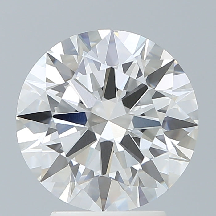 3.08 Carat Round Shaped, Ideal Cut, F Color, VVS2 Clarity, IGI Certified Lab Grown Diamond