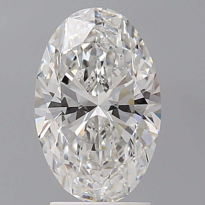 2.59 Carat Oval Shaped, Ideal Cut, E Color, VVS2 Clarity, IGI Certified Lab Grown Diamond