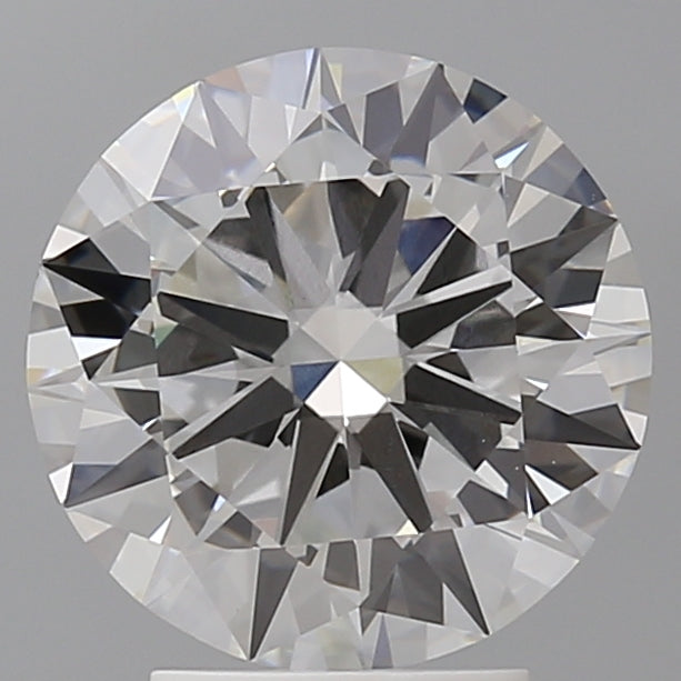 3.41 Carat Round Shaped, Excellent Cut, E Color, VVS2 Clarity, IGI Certified Lab Grown Diamond