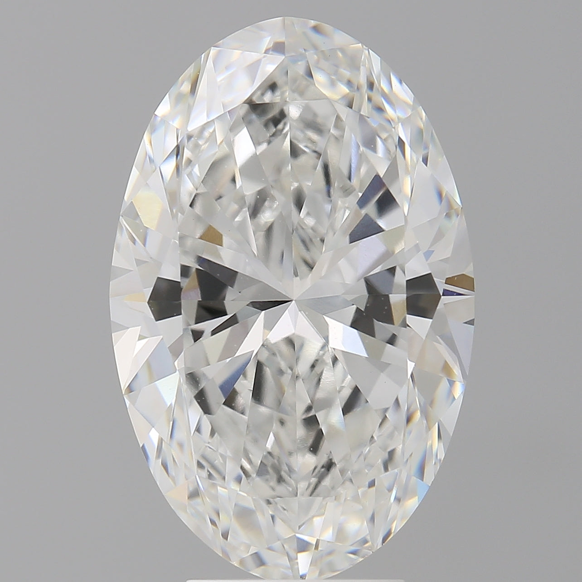 6.03 Carat Oval Shaped, Ideal Cut, E Color, VVS2 Clarity, IGI Certified Lab Grown Diamond