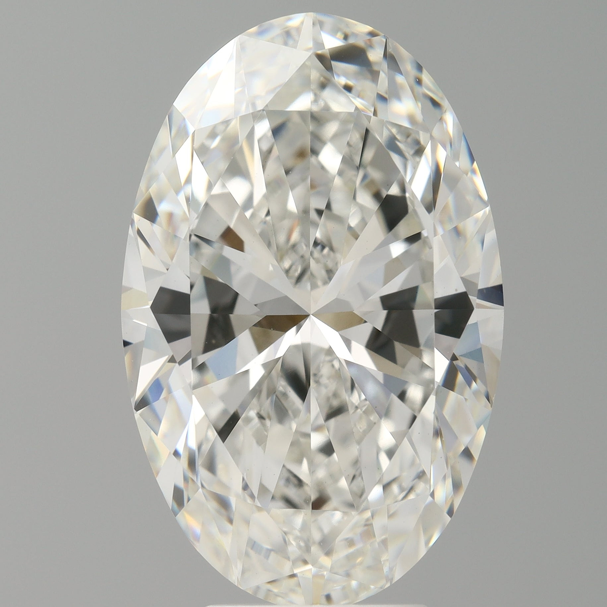 6.58 Carat Oval Shaped, Excellent Cut, F Color, VVS2 Clarity, IGI Certified Lab Grown Diamond