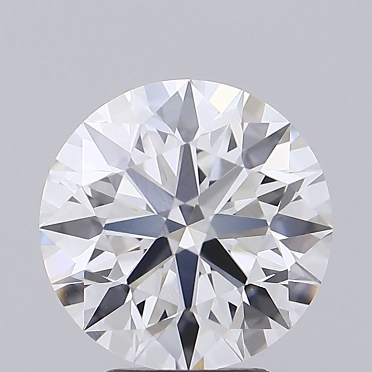 2.51 Carat Round Shaped, Ideal Cut, E Color, VVS2 Clarity, IGI Certified Lab Grown Diamond