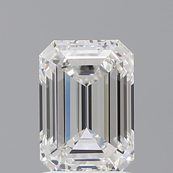 1.52 Carat Emerald Shaped, Ideal Cut, E Color, VVS2 Clarity, IGI Certified Lab Grown Diamond