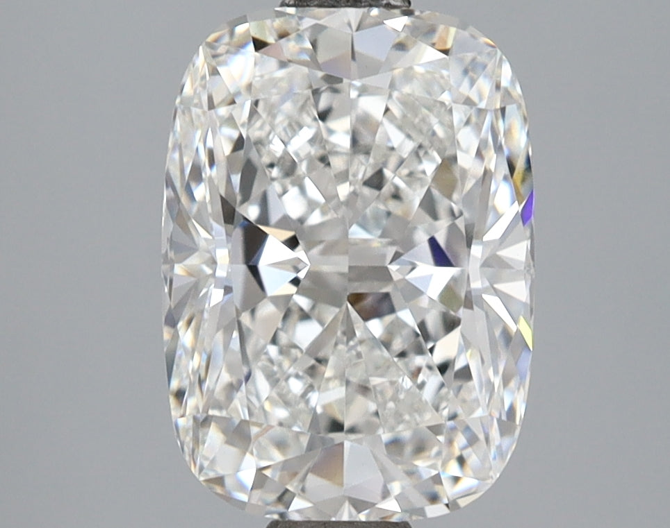 2.90 Carat Cushion Shaped, Ideal Cut, E Color, VVS2 Clarity, IGI Certified Lab Grown Diamond