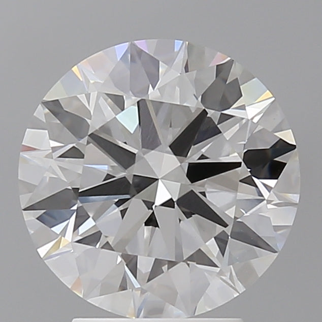 3.54 Carat Round Shaped, Ideal Cut, F Color, VVS2 Clarity, IGI Certified Lab Grown Diamond