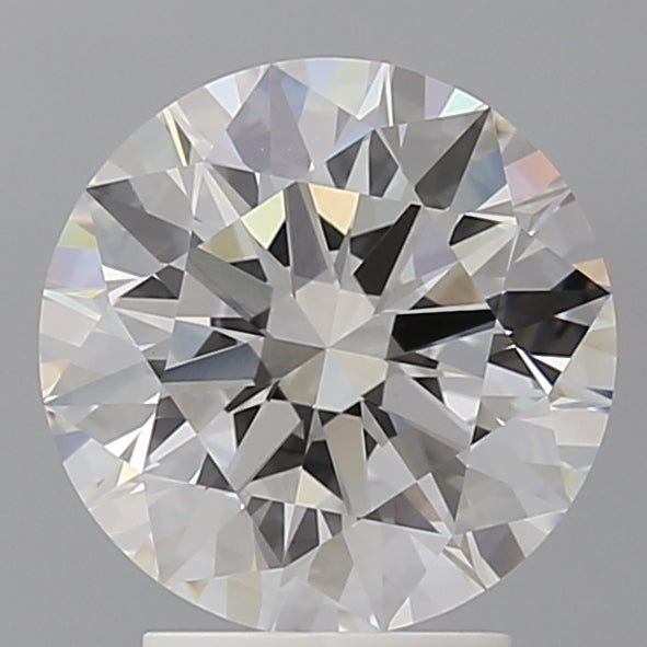 3.03 Carat Round Shaped, Ideal Cut, F Color, VVS2 Clarity, IGI Certified Lab Grown Diamond