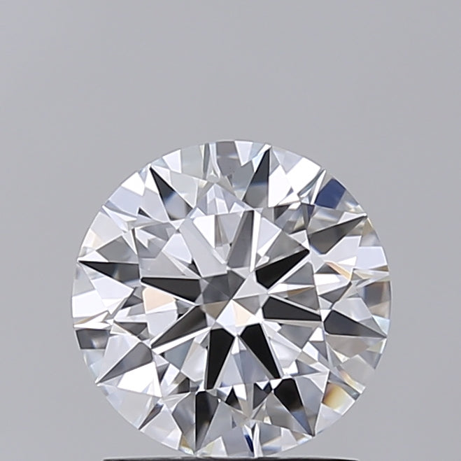 1.52 Carat Round Shaped, Ideal Cut, D Color, VVS2 Clarity, IGI Certified Lab Grown Diamond