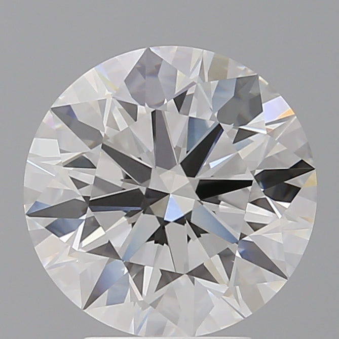 4.10 Carat Round Shaped, Ideal Cut, E Color, VVS2 Clarity, IGI Certified Lab Grown Diamond