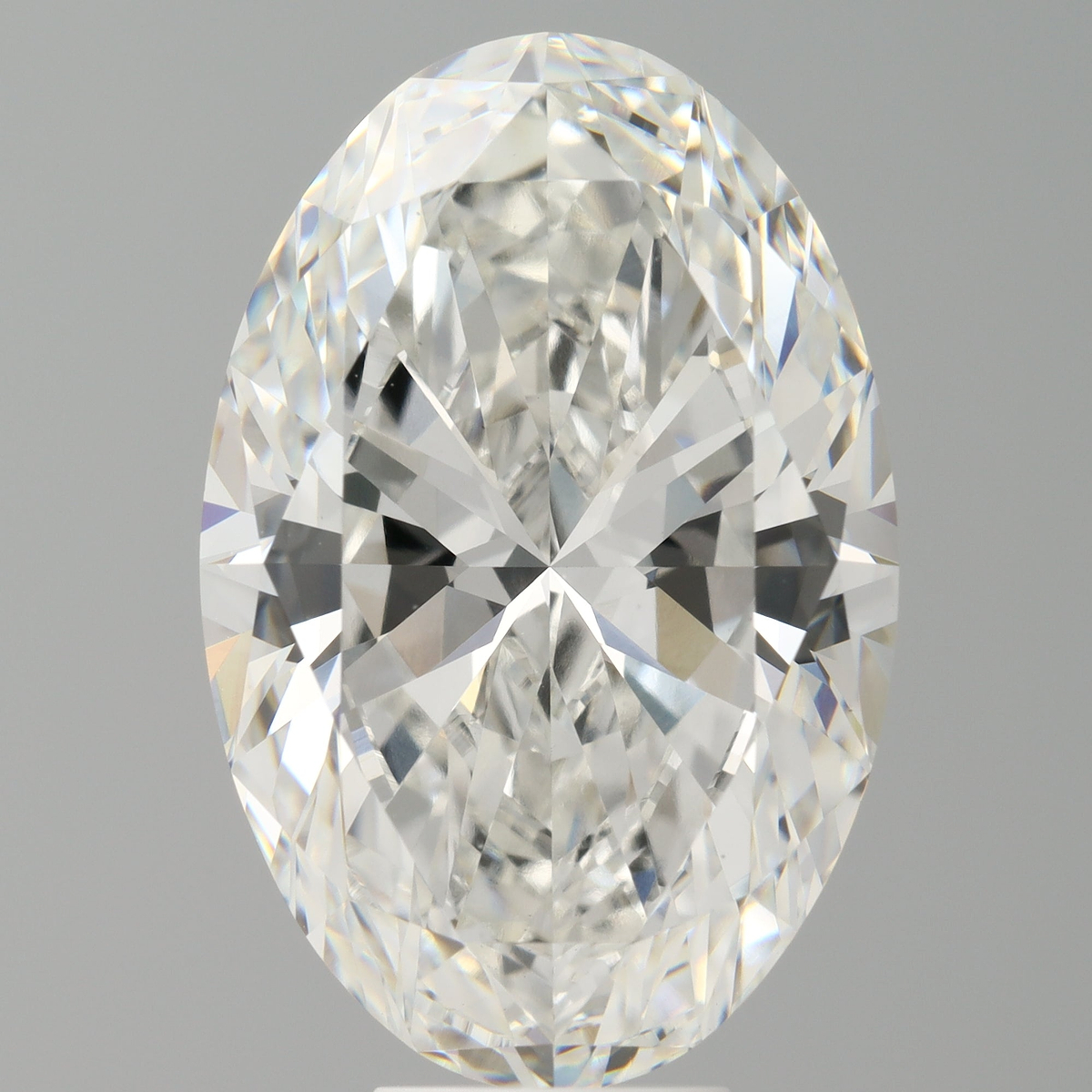 9.23 Carat Oval Shaped, Ideal Cut, F Color, VVS2 Clarity, IGI Certified Lab Grown Diamond